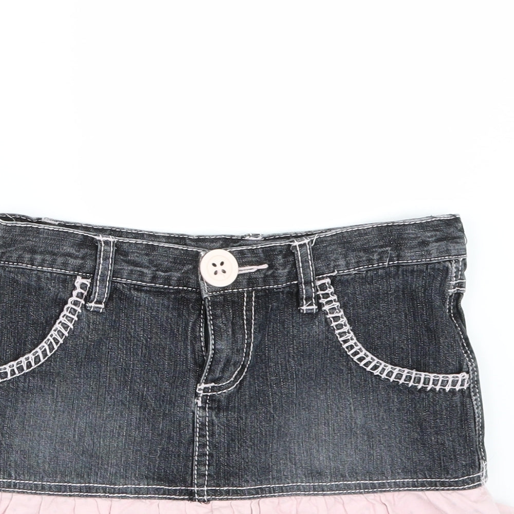 Pumpkin Patch Girls Grey   A-Line Skirt Size 10 Years