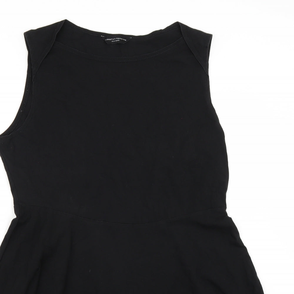 Dorothy Perkins Womens Black   A-Line  Size 18