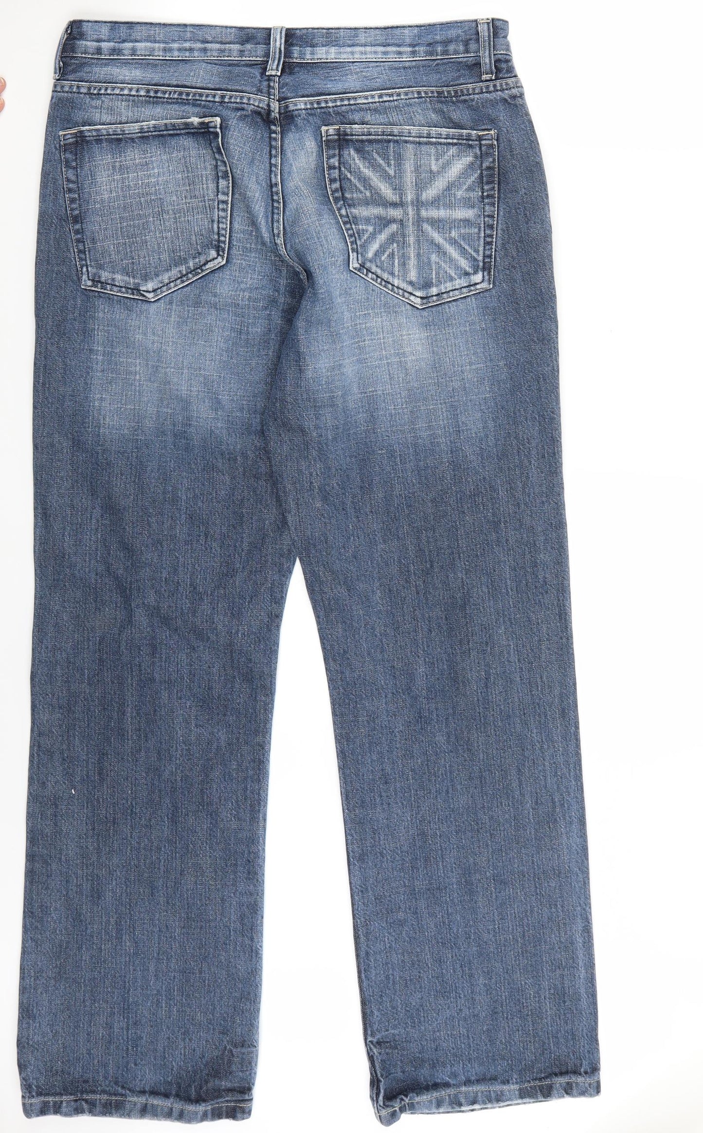 Denim Womens Blue   Straight Jeans Size 34 L31 in