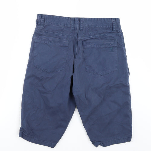 Kangol Mens Blue   Chino Shorts Size S