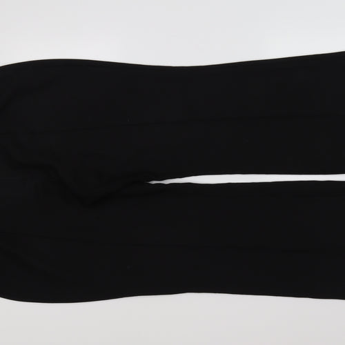 Preworn Womens Black   Trousers  Size 16 L31 in