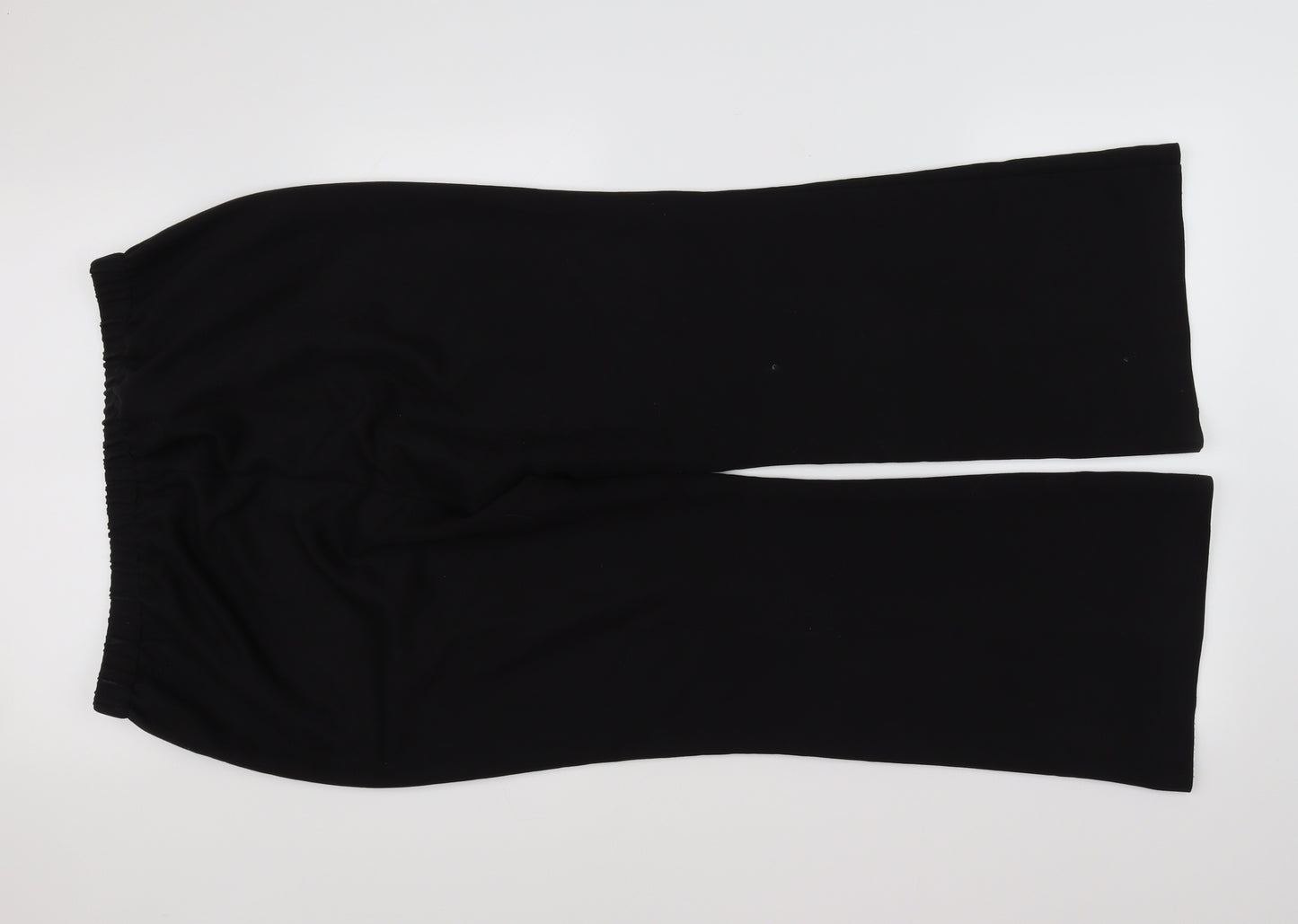 Preworn Womens Black   Trousers  Size 16 L31 in