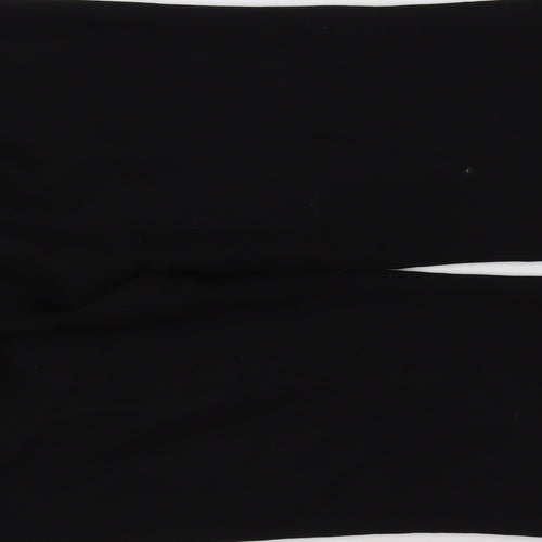 Preworn Womens Black   Trousers  Size 16 L31 in