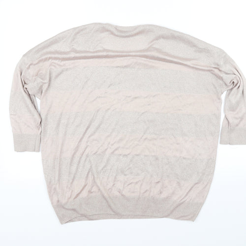 Wallis Womens Pink   Pullover Sweatshirt Size L