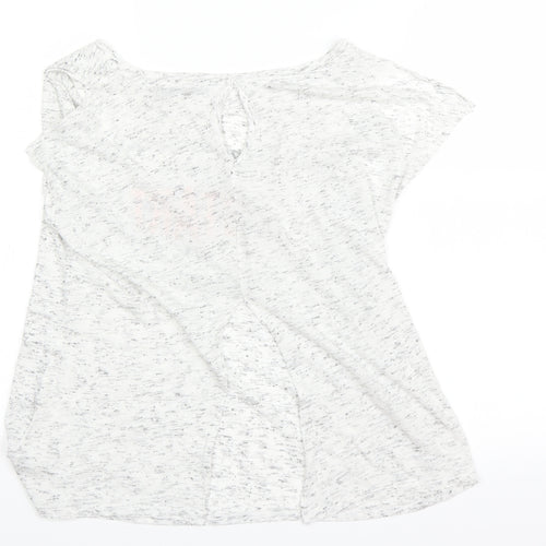 low casual Womens White    Tank Size 18