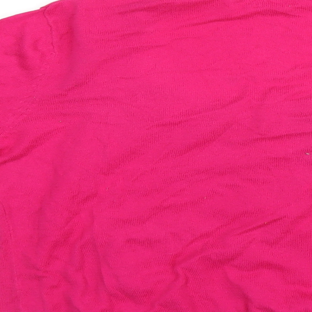 NEXT Womens Pink   Basic Button-Up Size 14