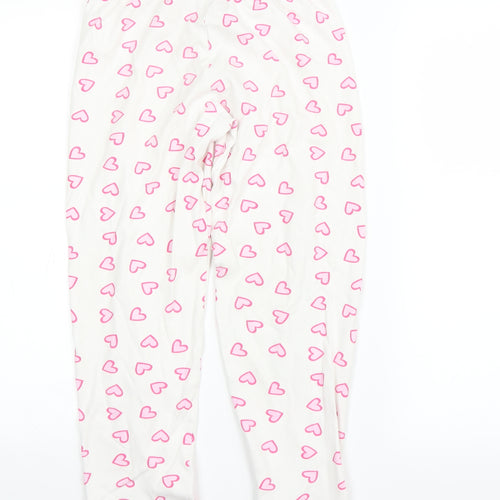 OVS Girls White Polka Dot  Jegging Trousers Size 8-9 Years