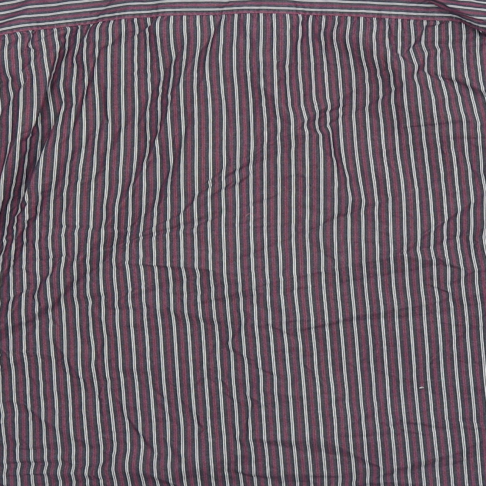 Boston crew Mens Multicoloured Striped   Button-Up Size L