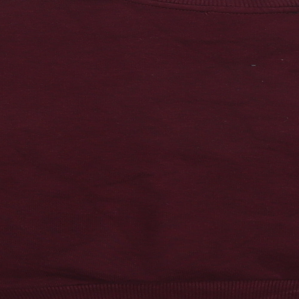 New Look Womens Red   Pullover Sweatshirt Size 14
