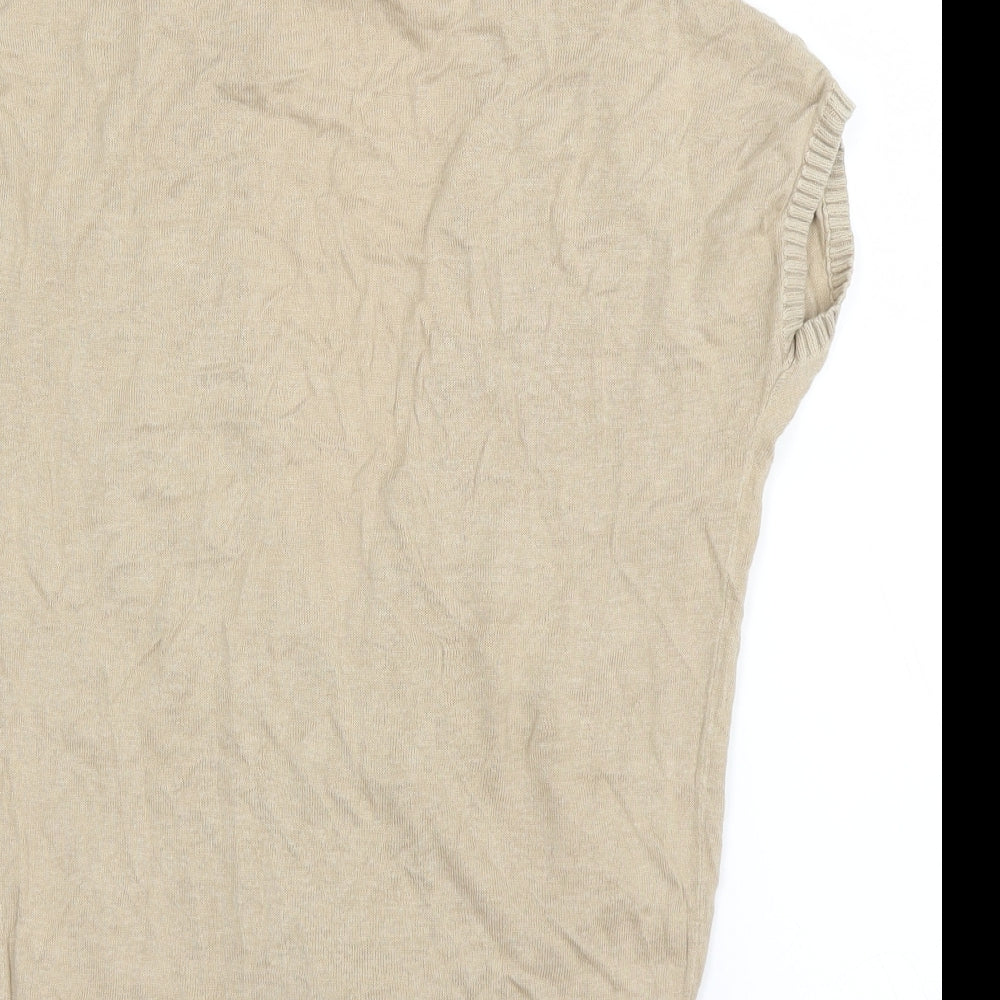 Monsoon Womens Beige   Pullover Jumper Size 12