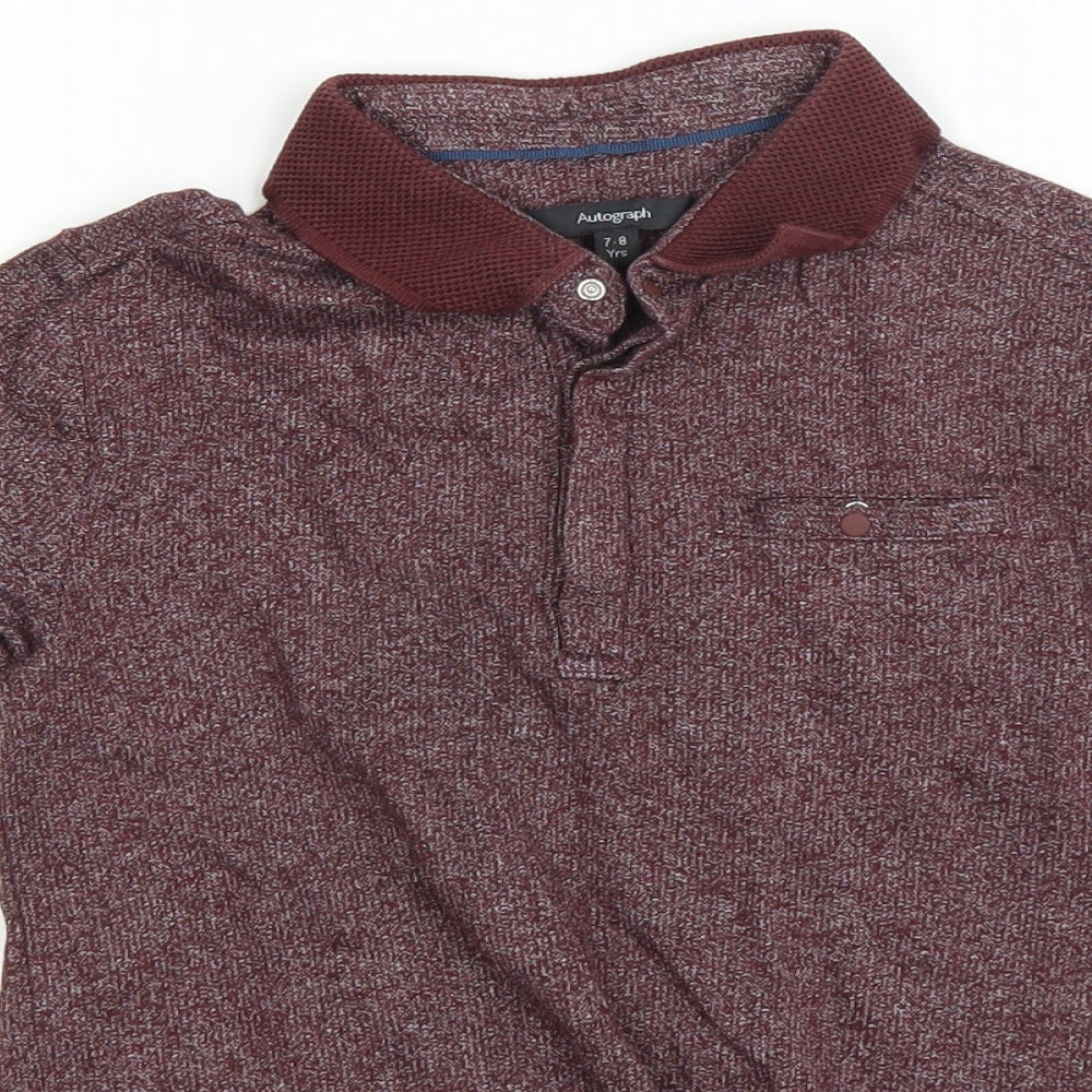 Autograph Boys Red   Basic Polo Size 7 Years