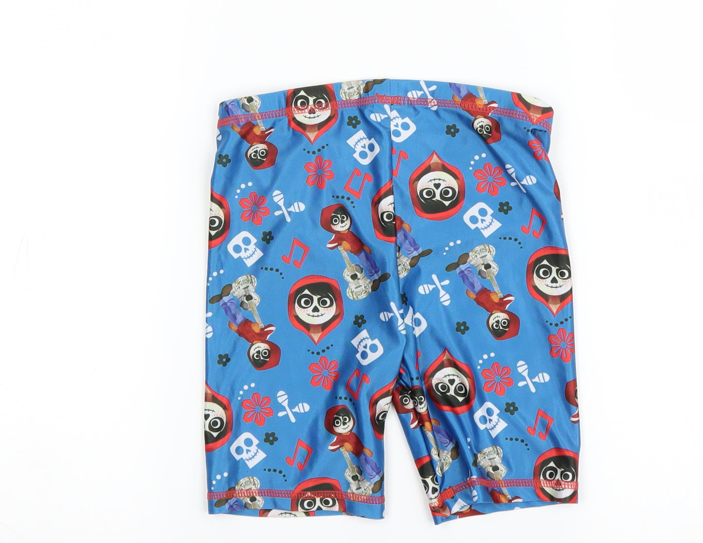 Disney Boys Blue Solid   Sleep Shorts Size 7-8 Years  - pixar