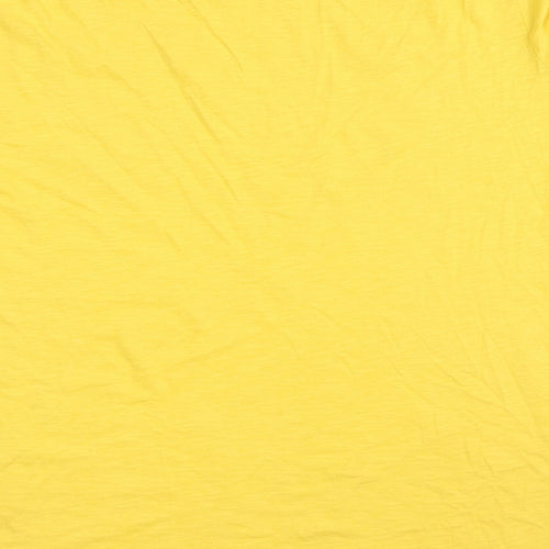 Coca-Cola Mens Yellow    T-Shirt Size 3XL