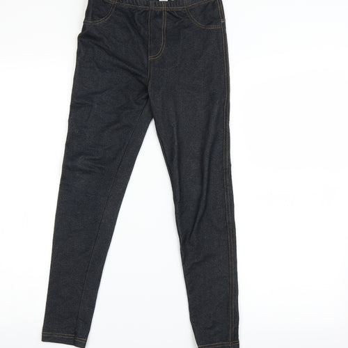Primark Girls Blue   Jegging Trousers Size 10-11 Years