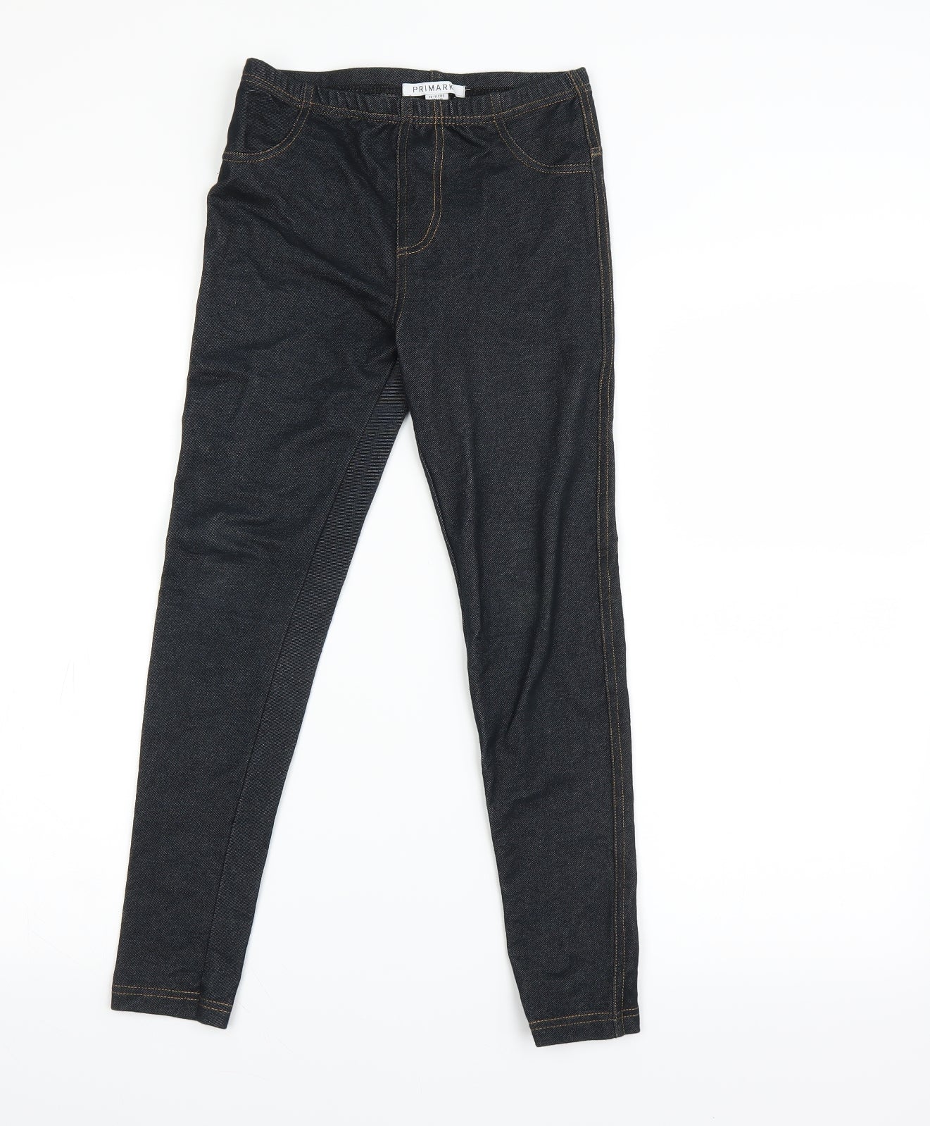 Primark Girls Blue   Jegging Trousers Size 10-11 Years