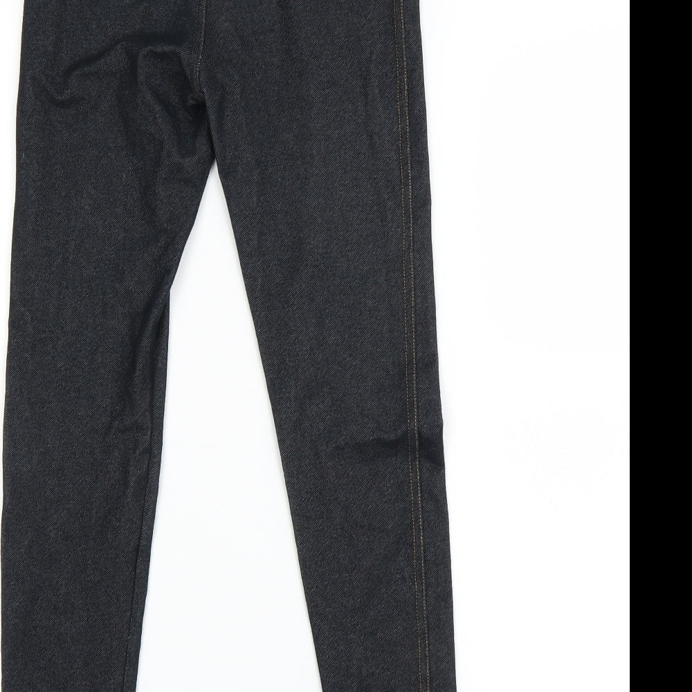 Primark Girls Blue   Jegging Trousers Size 10-11 Years