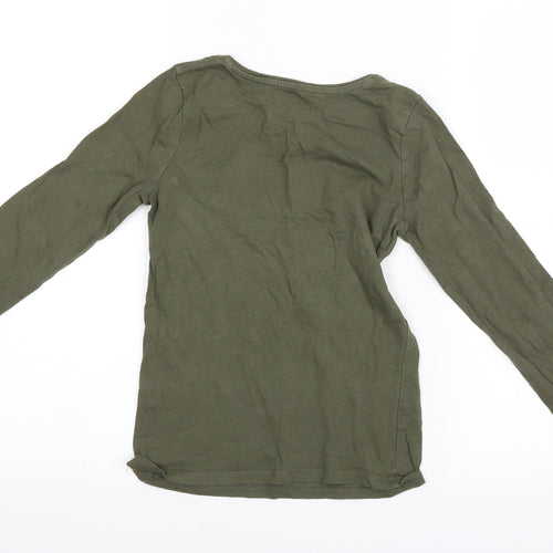 Primark Girls Green   Basic T-Shirt Size 8 Years