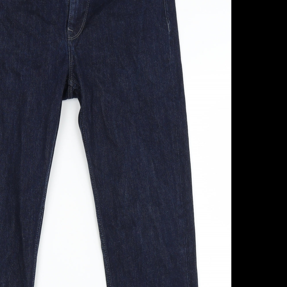 Debenhams Mens Blue   Straight Jeans Size 32 L26 in