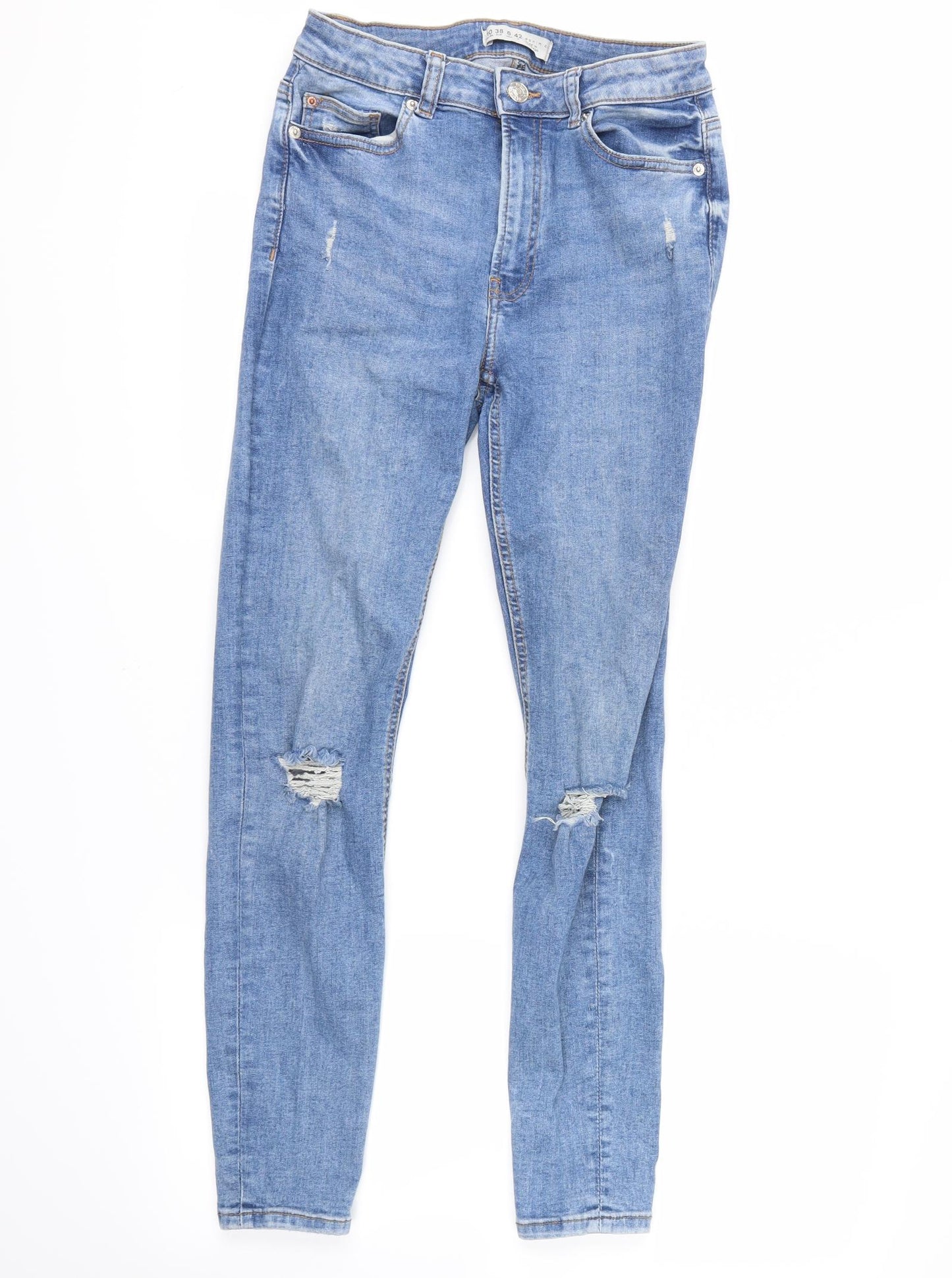denim co Womens Blue   Skinny Jeans Size 10 L26 in