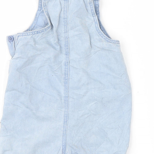 TU  Blue   Dungaree One-Piece Size 3-6 Months