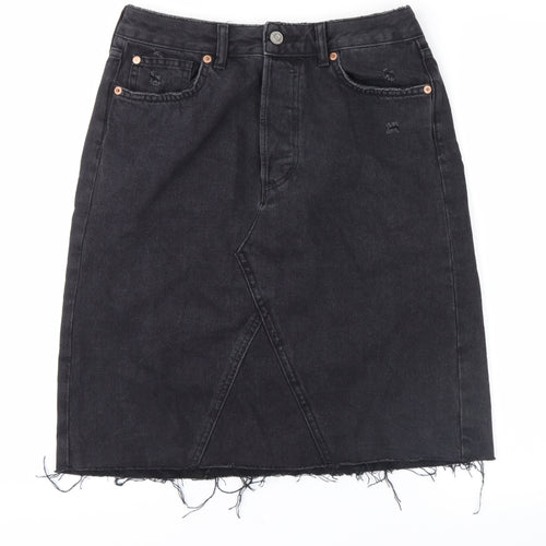 no brand Womens Black   Straight & Pencil Skirt Size 6