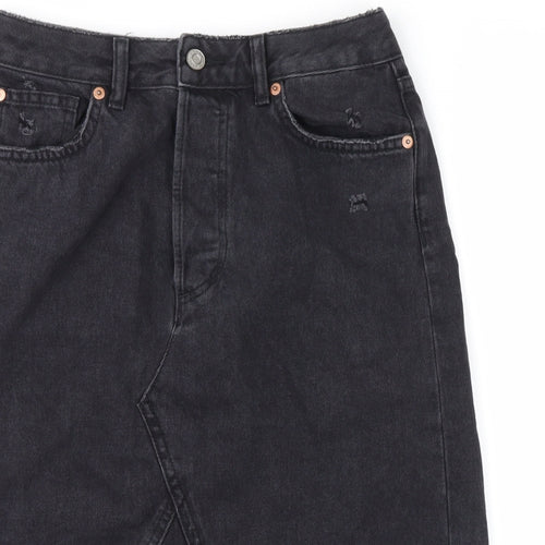 no brand Womens Black   Straight & Pencil Skirt Size 6