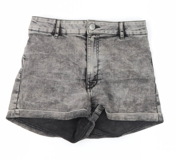 H&M Womens Grey Mini Skirt Size 8