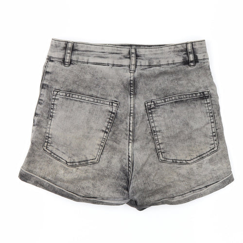 H&M Womens Grey   Mini Skirt Size 8