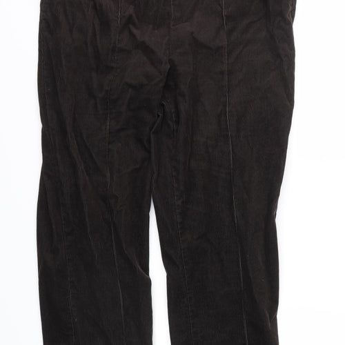 Marks and Spencer Womens Brown   Cropped Jeans Size 16 L28 in