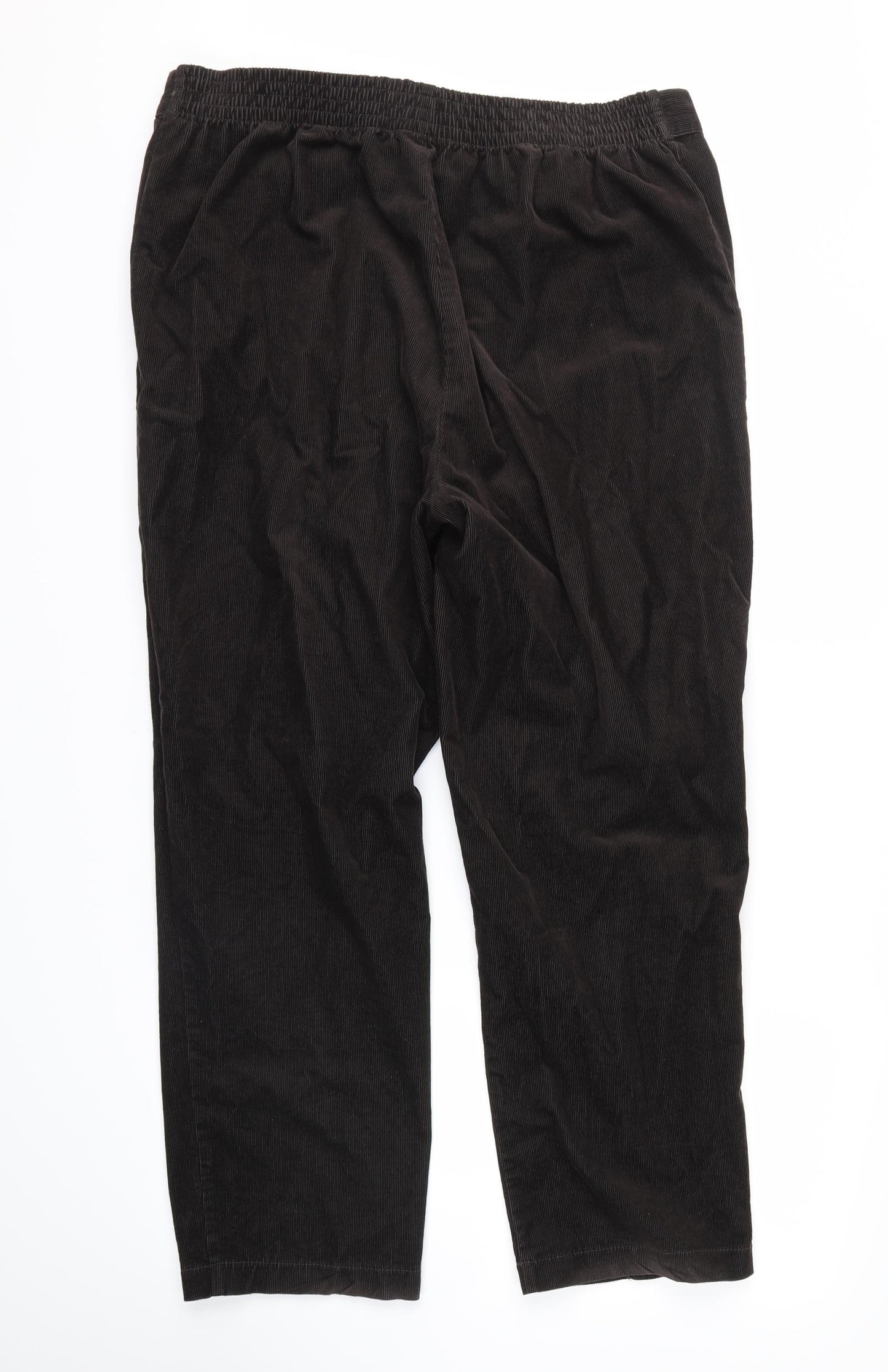Marks and Spencer Womens Brown   Cropped Jeans Size 16 L28 in