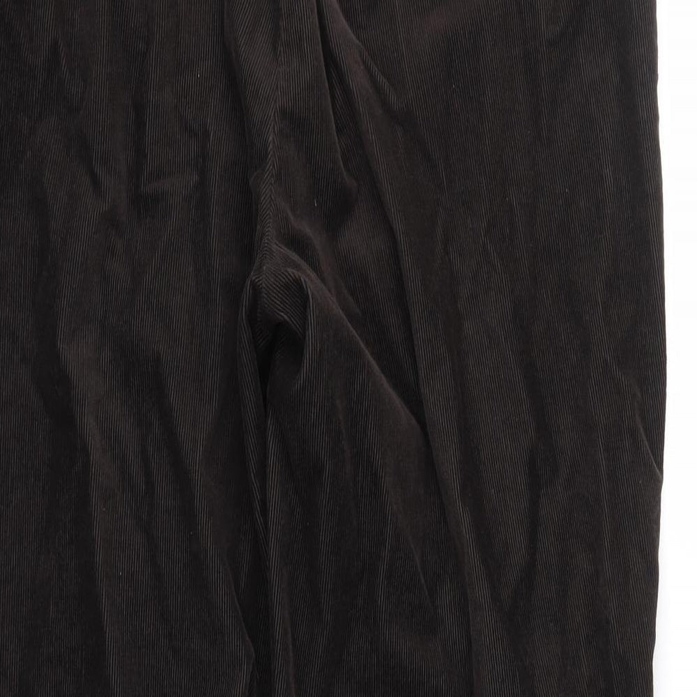 Marks and Spencer Womens Brown   Cropped Jeans Size 16 L28 in
