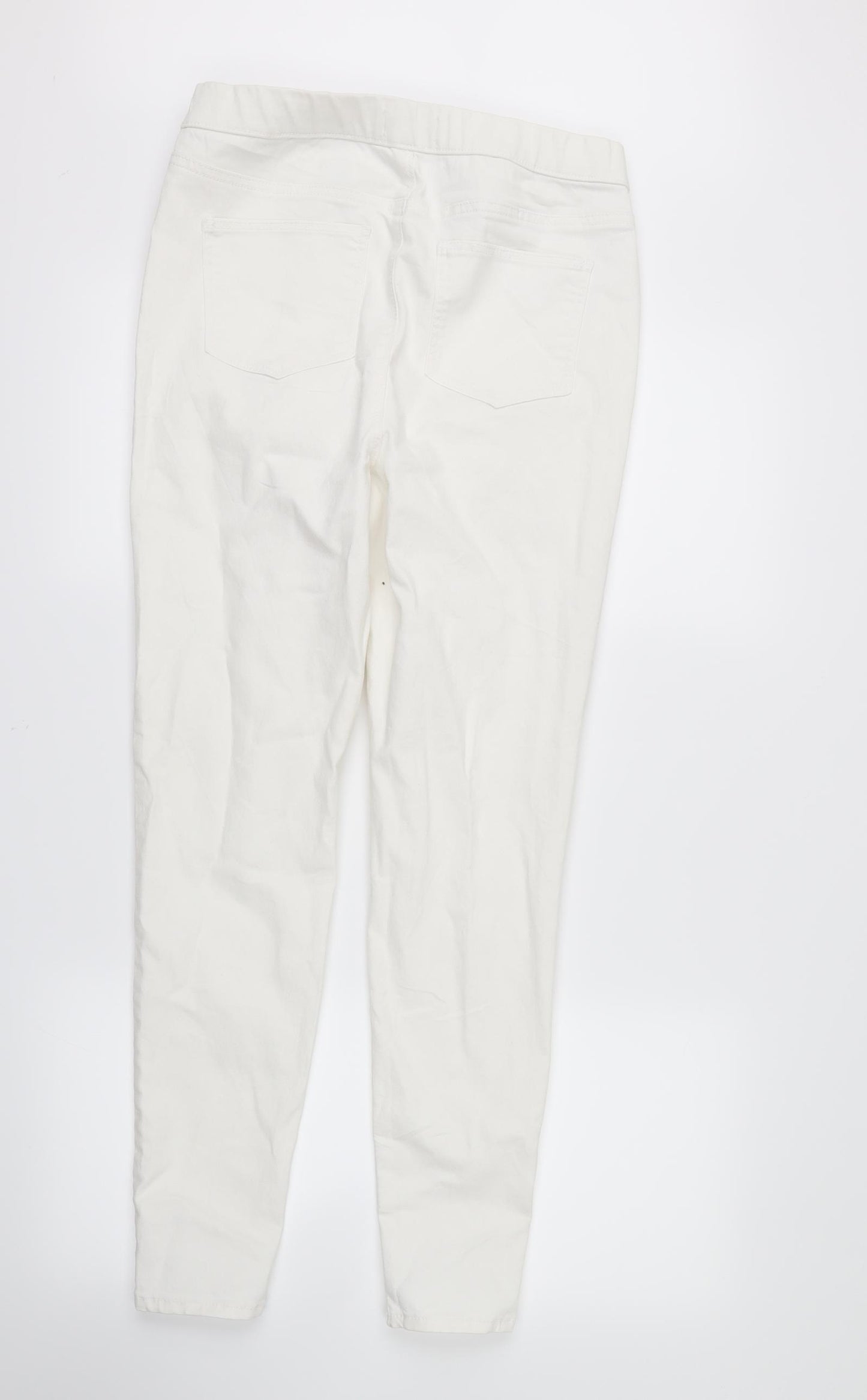 Denim Womens White   Skinny Jeans Size 10 L29 in