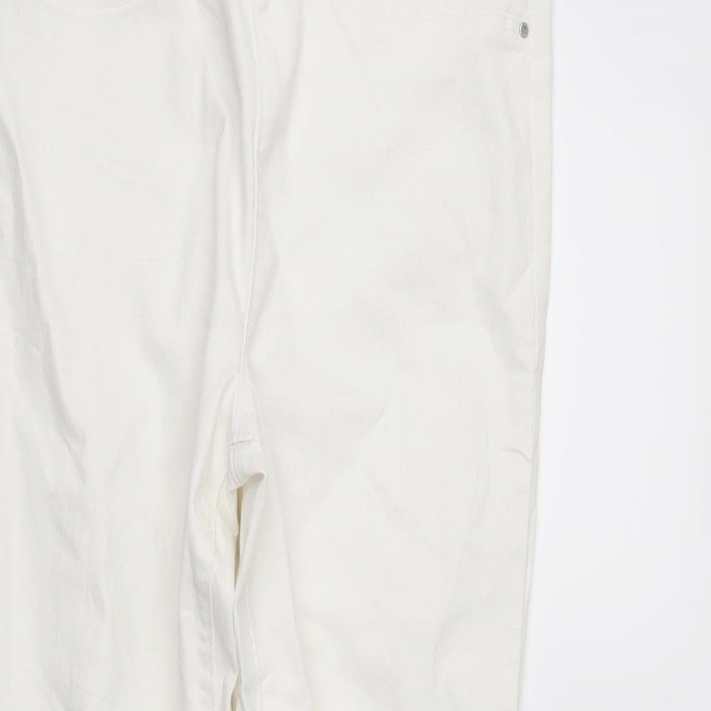 Denim Womens White   Skinny Jeans Size 10 L29 in