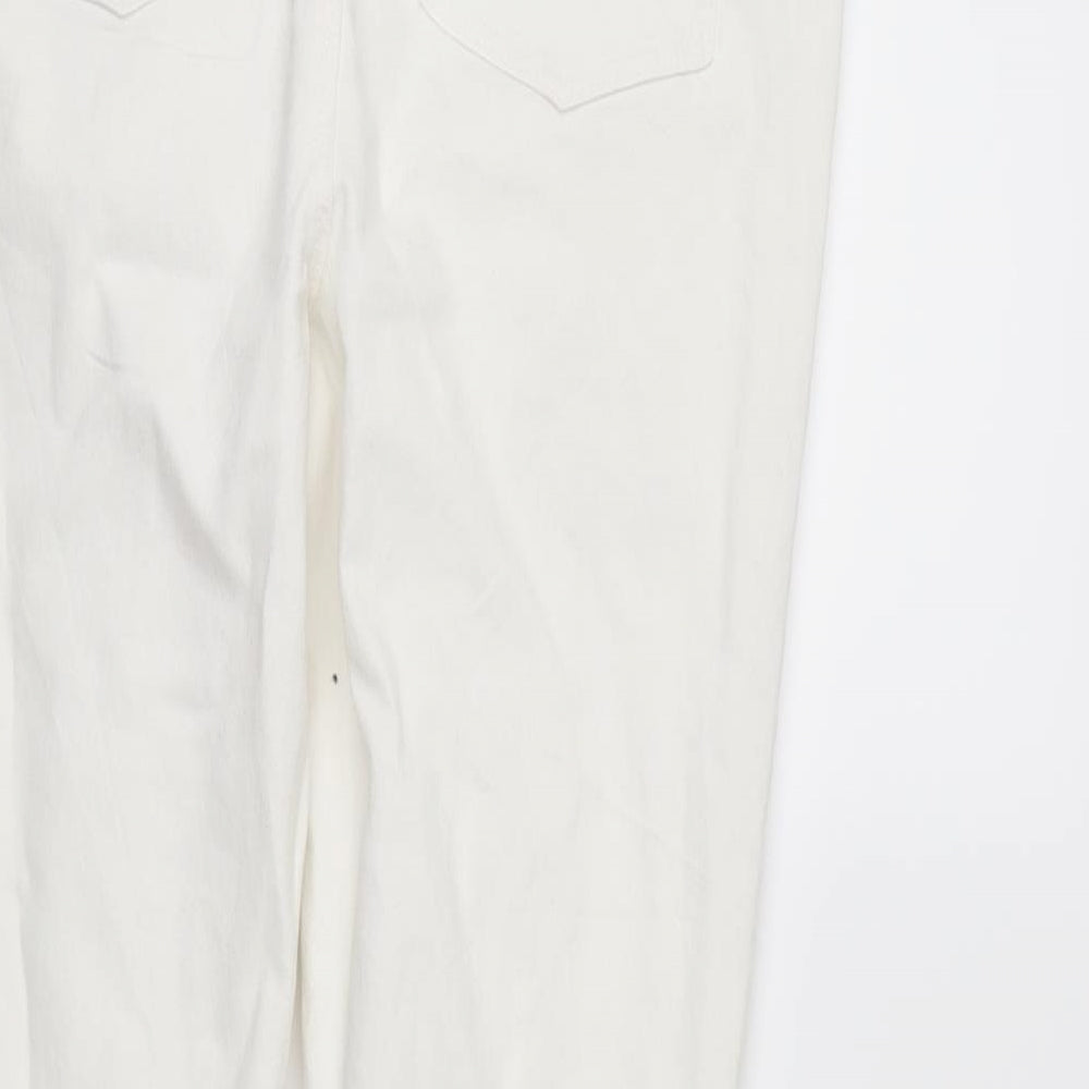 Denim Womens White   Skinny Jeans Size 10 L29 in