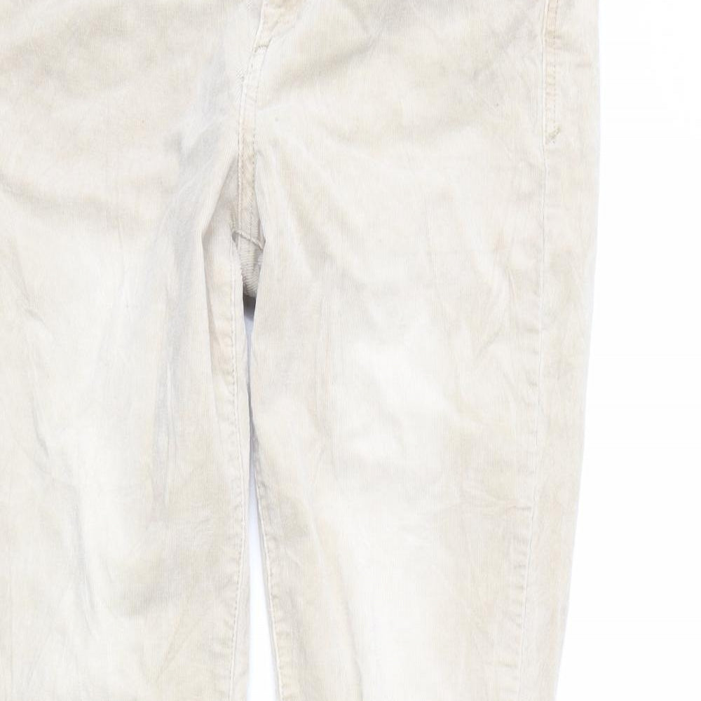 KUT Womens Beige   Straight Jeans Size 8 L28 in