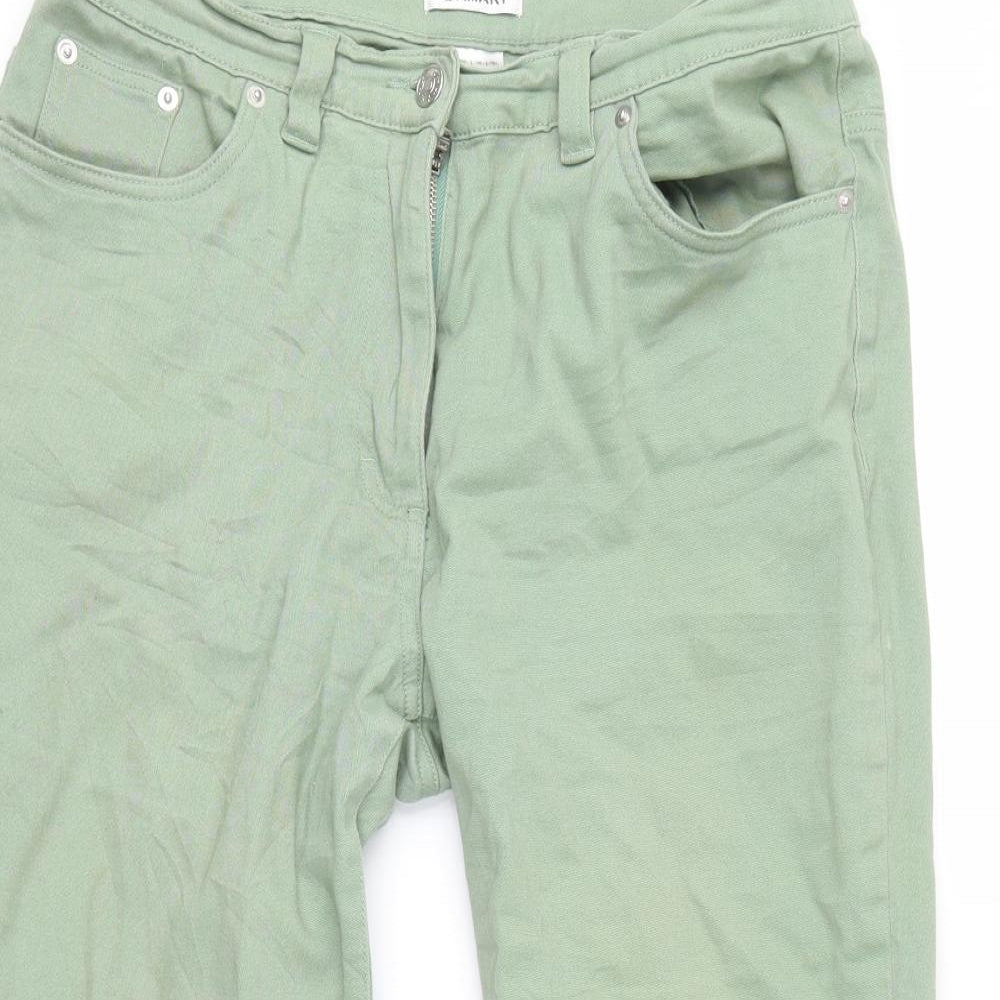 Damart Womens Green   Cropped Jeans Size 12 L20 in