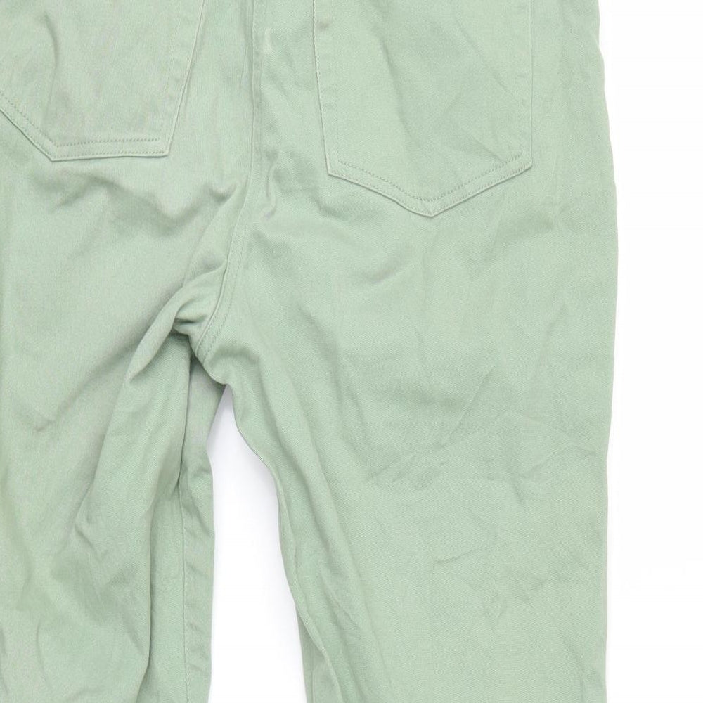 Damart Womens Green   Cropped Jeans Size 12 L20 in