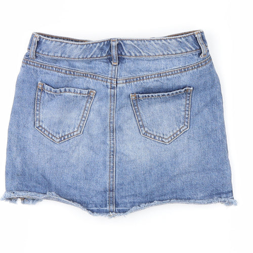 Gap Girls Blue   Cargo Skirt Size 7 Years