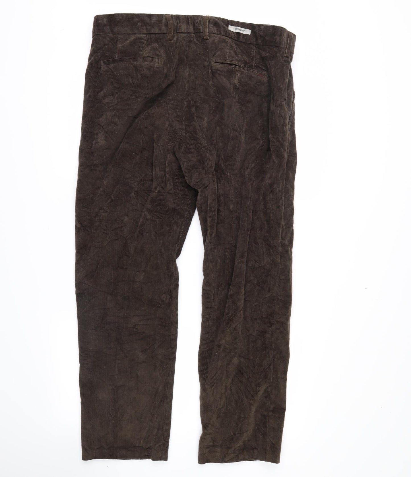 Marks and Spencer Mens Brown   Straight Jeans Size 36 in L31 in