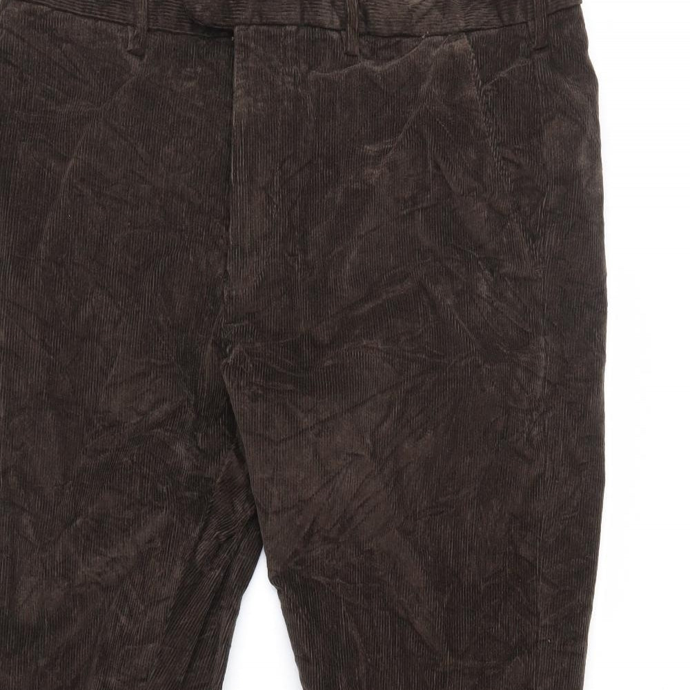 Marks and Spencer Mens Brown   Straight Jeans Size 36 in L31 in