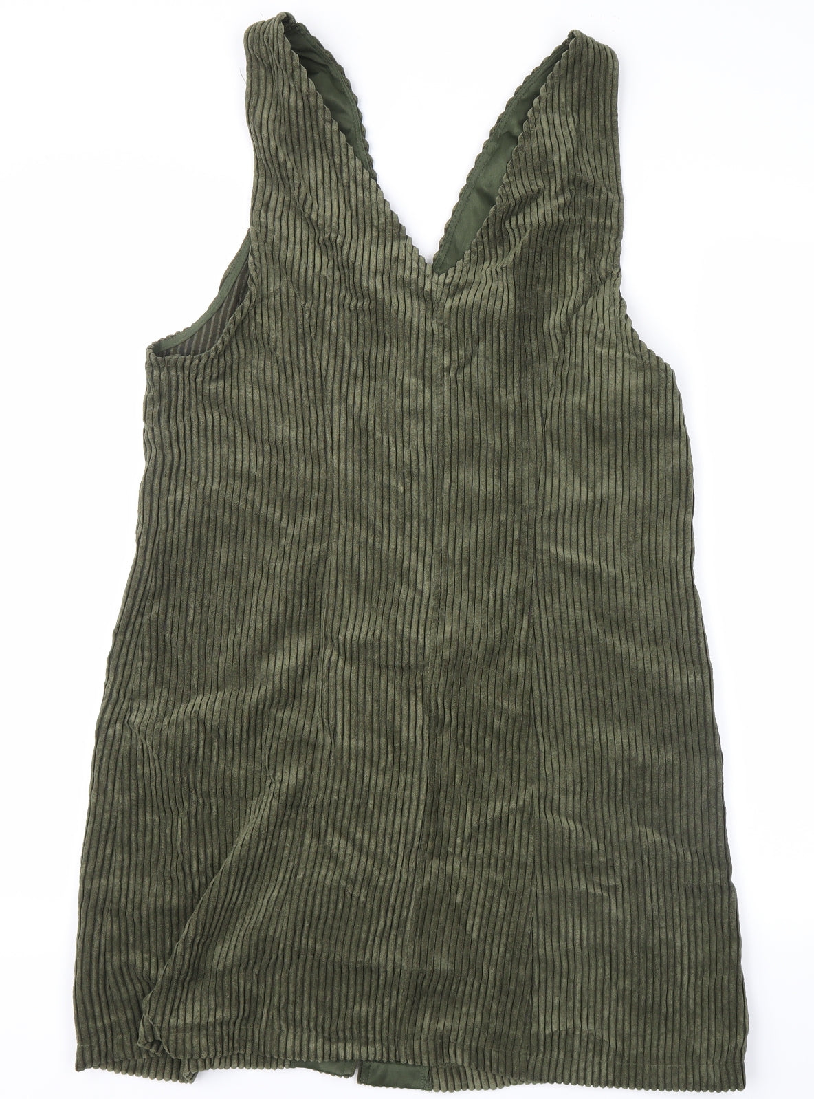no brand Womens Green   Pinafore/Dungaree Dress  Size 12