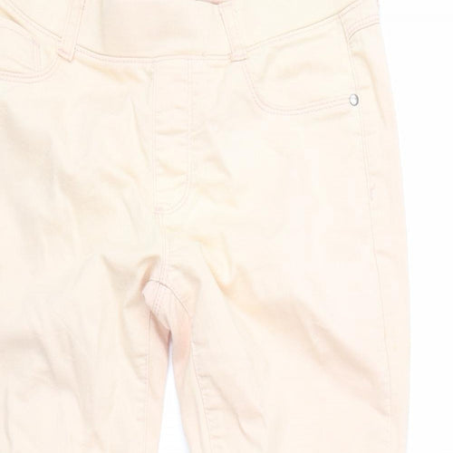 Dorothy Perkins Womens Pink  Denim Skinny Jeans Size 10 L22 in