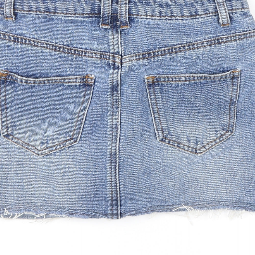 denim co Womens Blue   Mini Skirt Size 4