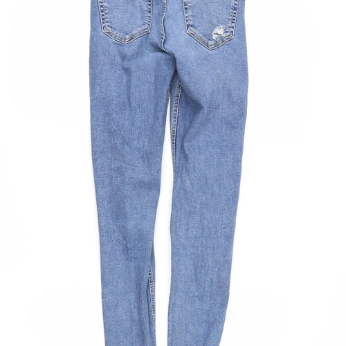Moto Womens Blue   Skinny Jeans Size 25 in L28 in