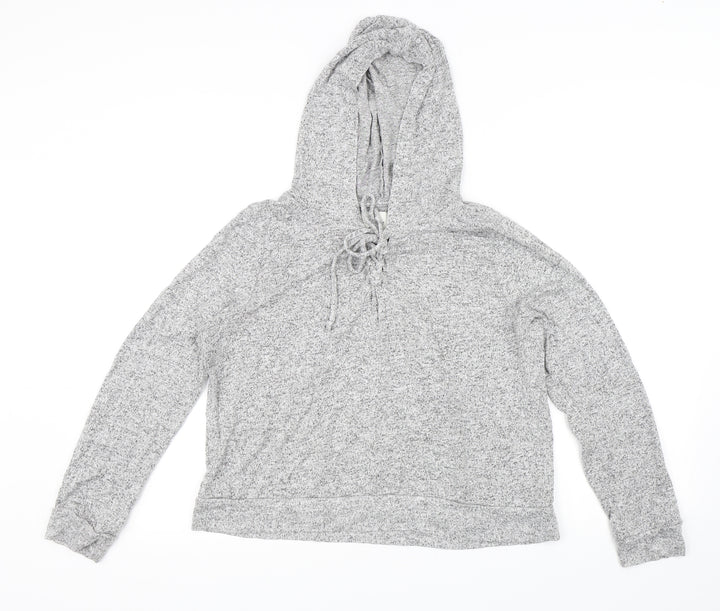 Primark Womens Grey Pullover Hoodie Size 14
