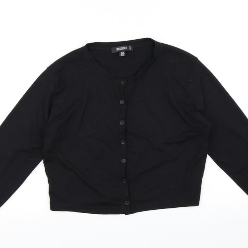Missguided Womens Black   Cardigan Jumper Size 16