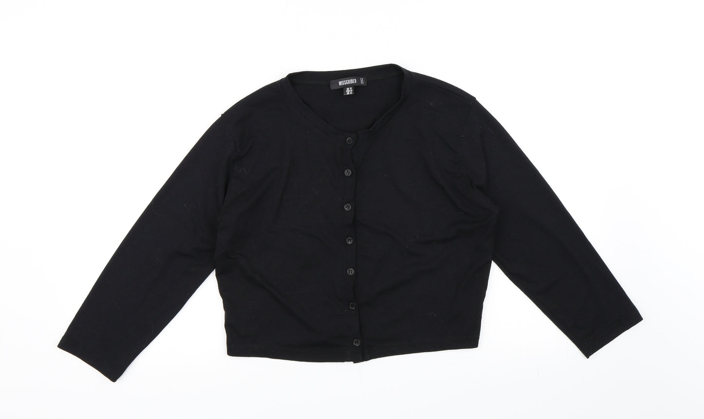 Missguided Womens Black   Cardigan Jumper Size 16