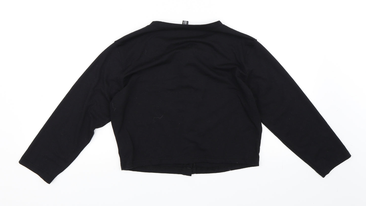 Missguided Womens Black   Cardigan Jumper Size 16