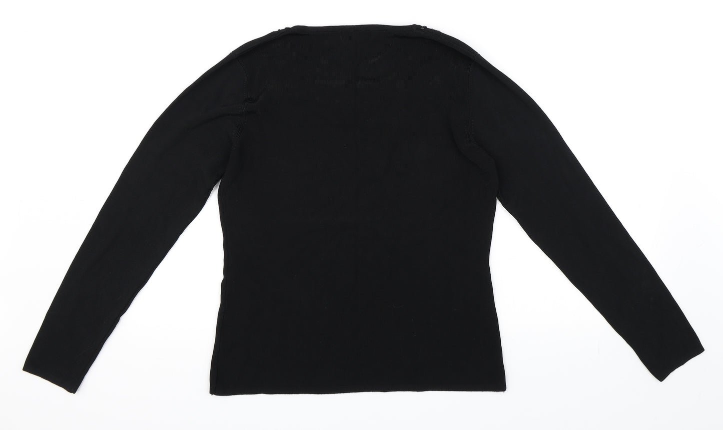 Ellie Louise Womens Black   Pullover Jumper Size M