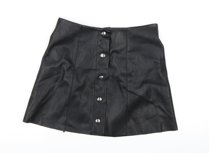 Brownie Womens Black   A-Line Skirt Size XS